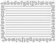 Image result for Kindergarten Handwriting Paper Roll