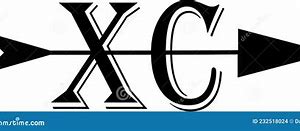 Image result for XC Logo with Arrow