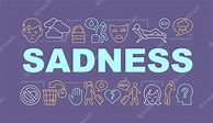 Image result for Sadness Word Art