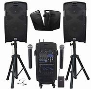 Image result for Bluetooth PA System Wireless Speakers