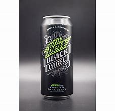 Image result for Mountain Dew Black Label