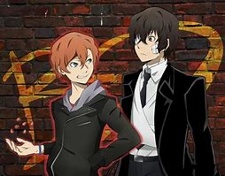 Image result for BSD Chuuya and Dazai Fan Art