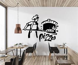 Image result for Pizza Wall Decal