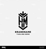 Image result for Creative Logo with Initials HM