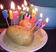 Image result for Potato Birthday Cale