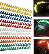 Image result for Motorcycle Helmet Reflective Decals