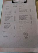 Image result for Foam Coffee Menu