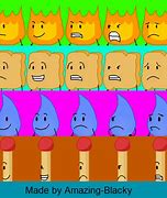 Image result for BFDI Sprites