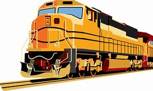 Image result for Yellow Train Clip Art