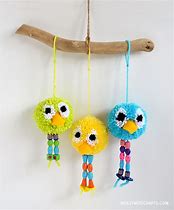 Image result for Pom Pom Craft Ideas