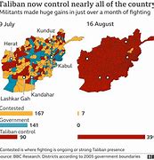 Image result for Taliban Control Map