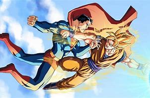 Image result for Superman Killing Goku