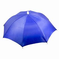 Image result for Umbrella Hat Blue Yellow