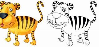 Image result for Tiger Carttoon Doodle