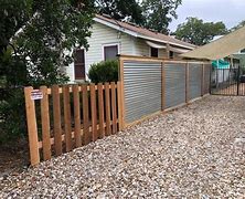 Image result for Metal Roofing Fence with Hog Wire