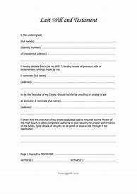 Image result for Create Your Own Will Template