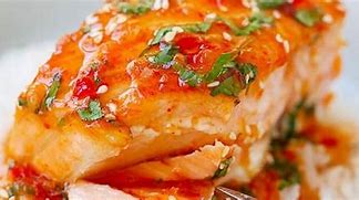 Image result for Sweet Chili Salmon