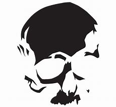 Image result for Cute Skull and Crossbones Stencil