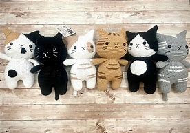 Image result for Crochet Cat Stuffy