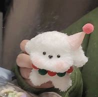 Image result for Plush Aurora Dog with Christmas Hat