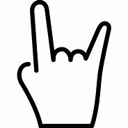 Image result for Rad Hand Sign SVG