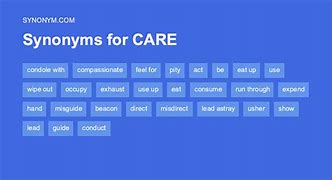 Image result for Take Care Synonym