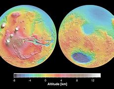 Image result for NASA Map of Mars