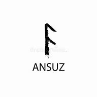 Image result for Ansuz Rune Drawn