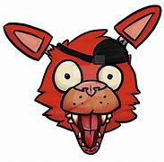 Image result for F-NaF Foxy Head No Background