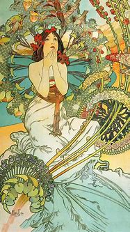 Image result for Alphonse Mucha SVG Files