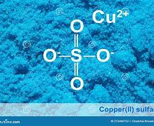 Image result for Copper II Sulfate Structure