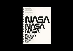 Image result for NASA Worm Font