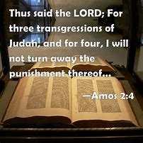 Image result for Amos Chapter 2 Verse 4