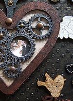 Image result for Steampunk Clockwork Heart