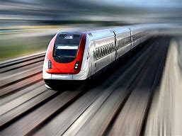 Image result for Red High Speed Train