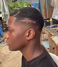 Image result for Black Men Razor Fade Haircut