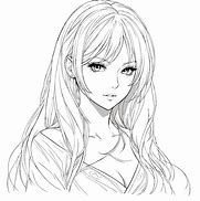 Image result for Cool Anime Girl Sketch