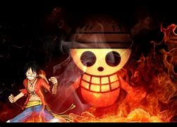 Image result for Anime Luffy Fire