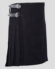 Image result for Black Tartan Kilt