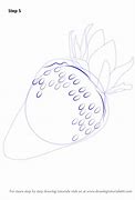 Image result for How to Draw a Strawberry Top