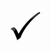 Image result for Black Check Mark Symbol Clip Art