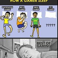 Image result for Gamer Sleep Meme