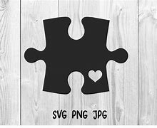 Image result for Austim Heart Puzzle