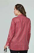 Image result for Red Line Striped Shirt