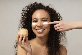 Image result for Girl with Cream Face Add