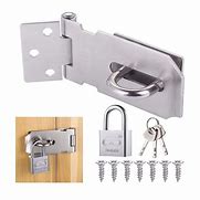 Image result for Hasp Padlock Fridge