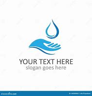 Image result for Water Drop On Hand Logo Design Circle