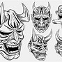 Image result for Oni Mask Pixel Art