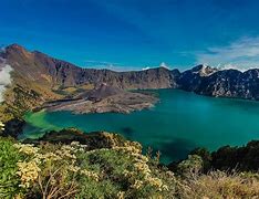 Image result for Ketinggian Gunung Rinjani