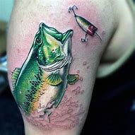 Image result for Bass Fishing Tattoo